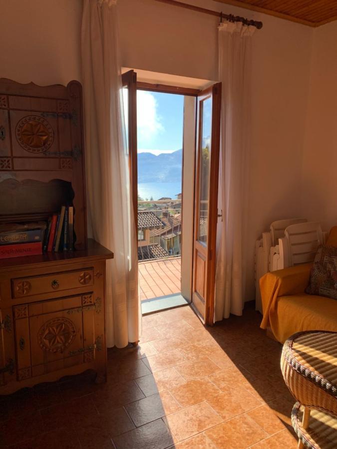 Casa Savina - Stupenda Vista Lago E Monti 皮尔斯亚 外观 照片